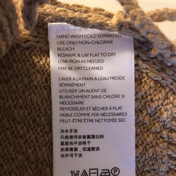 Urban Outfitters Brown w/Sides that Tie Sleeveless Sweater - Size S - Picture 4 of 7